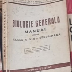 I.O. Ionescu, C. Constantinescu-Vede - Biologie Generala, Manual pentru clasa a VIII-a secundara