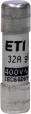 Siguranta fuzibila cilindrica 32A CH10X38 gG 500V Eti 002651022