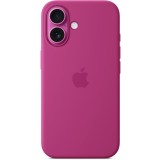 Husa de protectie Apple Silicone Case with MagSafe pentru iPhone 16- Fuchsia