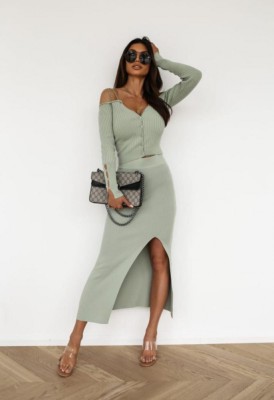 Set Fusta + Top Ekanta Vernil foto