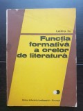 Funcția formativă a orelor de literatură - Iustina Itu
