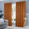Draperie tip tesatura in cu inele albe, Madison, 150x225 cm, densitate 700 g/ml, Ruffina, 1 buc