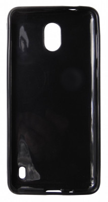 Husa silicon neagra pentru Nokia 2 foto