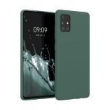 Husa Kwmobile pentru Samsung Galaxy A51, Verde, Silicon, KWM000010YZ048C, Carcasa