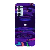 Husa compatibila cu Oppo A54 5G model Neon element, Silicon, TPU, Viceversa, Transparent, Carcasa