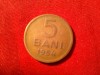 Moneda Romania 5 Bani 1954 bronz , cal. F.Buna