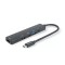 Hub USB multifunctional Delight HDMI + USB Type-C 3.0 + 3x USB-A /1x