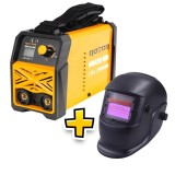 Cumpara ieftin *Super Pachet* Aparat de sudura LCD Color ROTOR MMA200-MINI + Masca de sudura automata Campion CMP1310