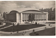 CPIB 21602 - CARTE POSTALA - BUCURESTI. SALA PALATULUI R.P.R., VEDERE EXTERIOARA