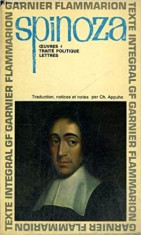 OEUVRES 4 TRAITE POLITIQUE LETTRES - SPINOZA (CARTE IN LIMBA FRANCEZA) foto