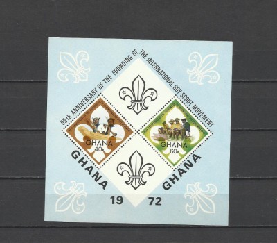 GHANA 1972 SCOUTING CERCETASI foto