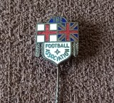 Insigna - FEDERATIA de FOTBAL din ANGLIA (varianta 1)