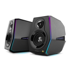 BOXE EDIFIER Gaming 2.0,RMS:88W (2x12W, 2x32W),bass 4&quot;,ctr vol, BT/USB/AUX/Optical/Coaxial,sound mode:Music/Game/Movie,11xLED RGB,frecv. rasp 55Hz-20K