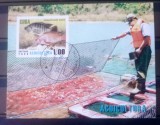 Cumpara ieftin Cuba 2008 pescuit, pești , animale fauna marina bloc stampilat