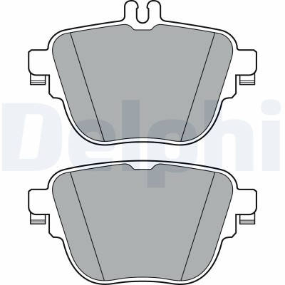 DELPHI LP3359 set placute frana,frana disc foto