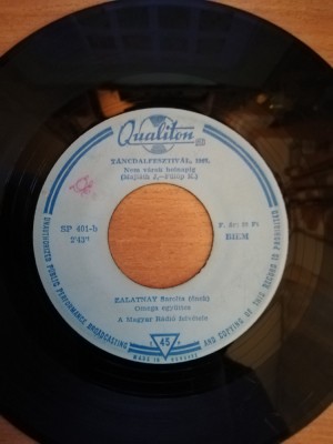 Disc Vinil 7# Zalatnay Sarolta* - -Qualiton- SP 401 foto