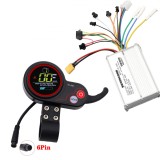 Kit Complet Controller + Display 48V 350W/500W/800W Bicicleta Electrica KMC