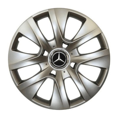 Set 4 Capace Roti Autohelix MSA&amp;reg; R14, Potrivite Jantelor de 14 inch, Pentru Mercedes-Benz, Model 225 foto