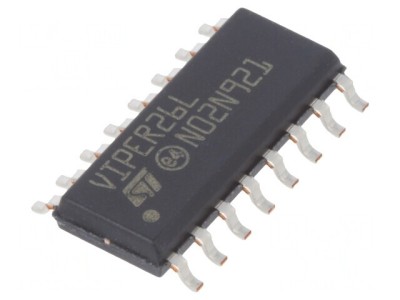 Driver PWM Buck-Boost Flyback Controller 3A 800V SO16 foto