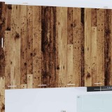 vidaXL Dulap suspendat Riga Lemn Vechi 80 x 31 x 100 cm Lemn compozit 884368