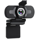 Camera web Tellur Full HD, 2MP, autofocus, microfon, Negru