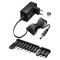 Alimentator universal 5-15V 36W 2.4A /11 adaptoare /USB-C /USB-A