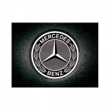 Magnet - Mercedes Benz Black, Nostalgic Art Merchandising