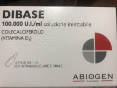 Vand Vitamina D3 DIBASE 100.000 ui 1 ml foto