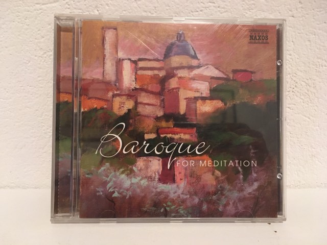 * CD muzica clasica: BAROQUE FOR MEDITATION, Vivaldi, Handel, Albinoni, Bach ...