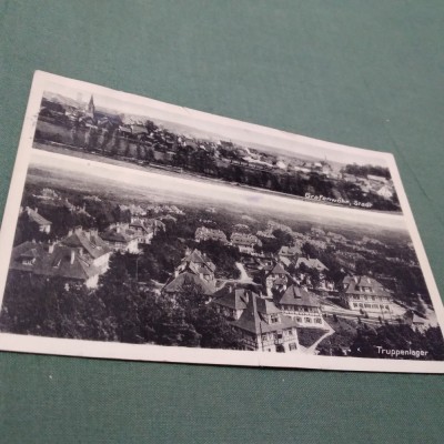 CARTE POSTAL INTERBELICA 1937 CIRCULATA foto