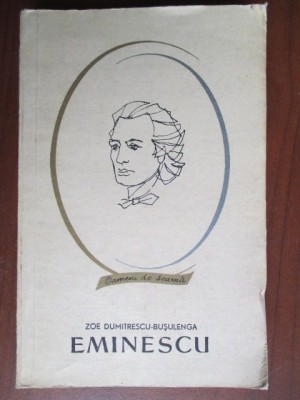 Eminescu -Zoe Dumitrescu-Busulenga foto