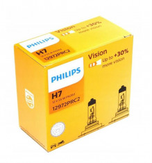 Set becuri H7 55W +30% Philips 42936 foto