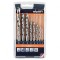Set Burghie Lemn Oțel Rapid cu Cobalt HSS-E