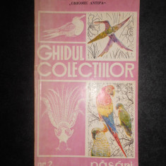 Ghidul Colecțiilor. Păsări. Muzeul de istorie naturala Grigore Antipa 1984