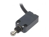 Limitator cursă rolă metalică &Oslash;12mm 10A 250VAC