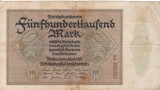 GERMANIA 500.000 marci 1923 P-88b F+/VF!!!