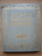 STONE&#039;S BRONZE PROPELLERS FOR ALL CLASSES OF MARINE ENGINES - 1921