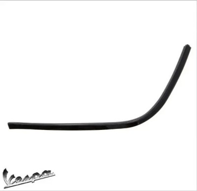 Ornament cromat planseu (support picioare) dreapta original Vespa Elettrica - Primavera (13-) - Sprint (14-) 50-125-150cc - culoare: negru foto