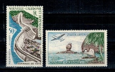 New Caledonia 1959 - Posta Aeriana, serie neuzata foto