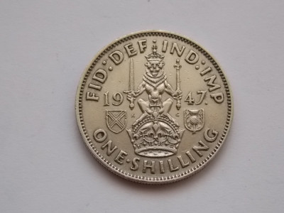 1 Shilling (Scottish crest) 1947 GBR foto
