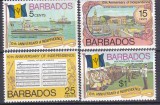 DB1 1976 Barbados 10 Ani Independenta 4 v. MNH
