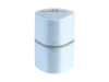 Ascutitoare plastic tripla cu container grip 2001 bleu sky Faber-Castell