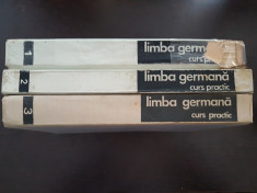 LIMBA GERMANA CURS PRACTIC - Livescu, Savin, Abager (3 volume, set complet) foto