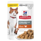Hill's Science Plan Feline Sterilised Adult Up To 6 Years Turkey, 85 g