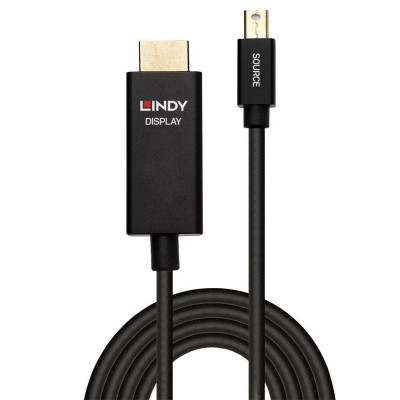 Cablu video Lindy 2m Active mDP to HDMI (HDR) LY-40922 foto