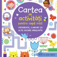 Carte de activitati pentru copii mici. Diferente careuri si alte jocuri amuzante