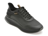 Cumpara ieftin Pantofi sport BOSS negri, 6488, din material textil