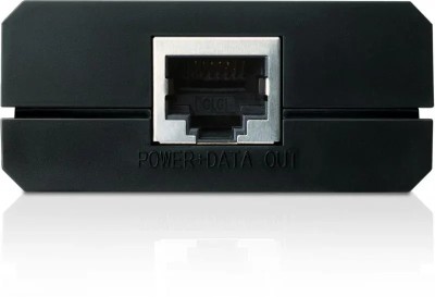 TP-Link, PoE Injector, IEEE 802.3af, plastic case, pocket size, plug foto