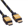 Cablu HDMI Gold 4K30Hz T-T 2m, Roline 11.04.5502