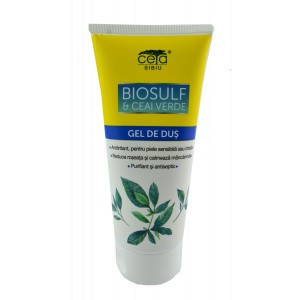 Gel de Dus cu Biosulf si Ceai Verde 200ml Ceta foto